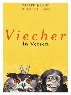 cover image of Viecher in Versen
